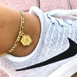 Anklet With M Initial Shop, 58% OFF 
